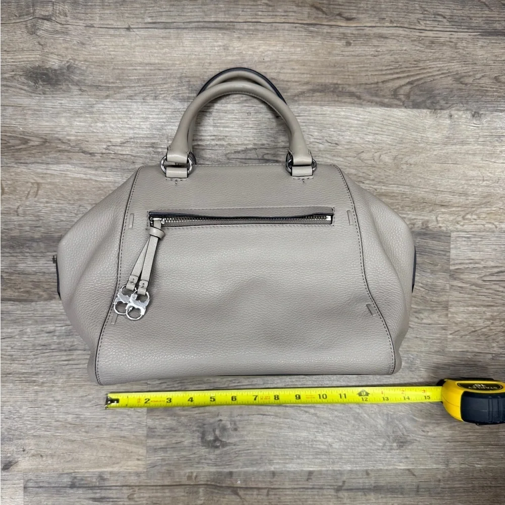 Tory Burch Gemini Grey Handbag